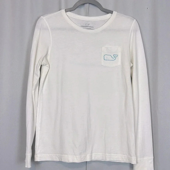 Vineyard Vines Women’s XS Crewneck Long Sleeve Cotton Top - Picture 1 of 4